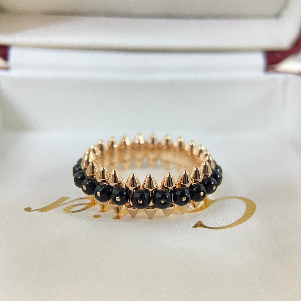 [Luxe Jewelry]CLASH 7.9MM AGATE CHALCEDONY RING