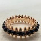 [Luxe Jewelry]CLASH 7.9MM AGATE CHALCEDONY RING