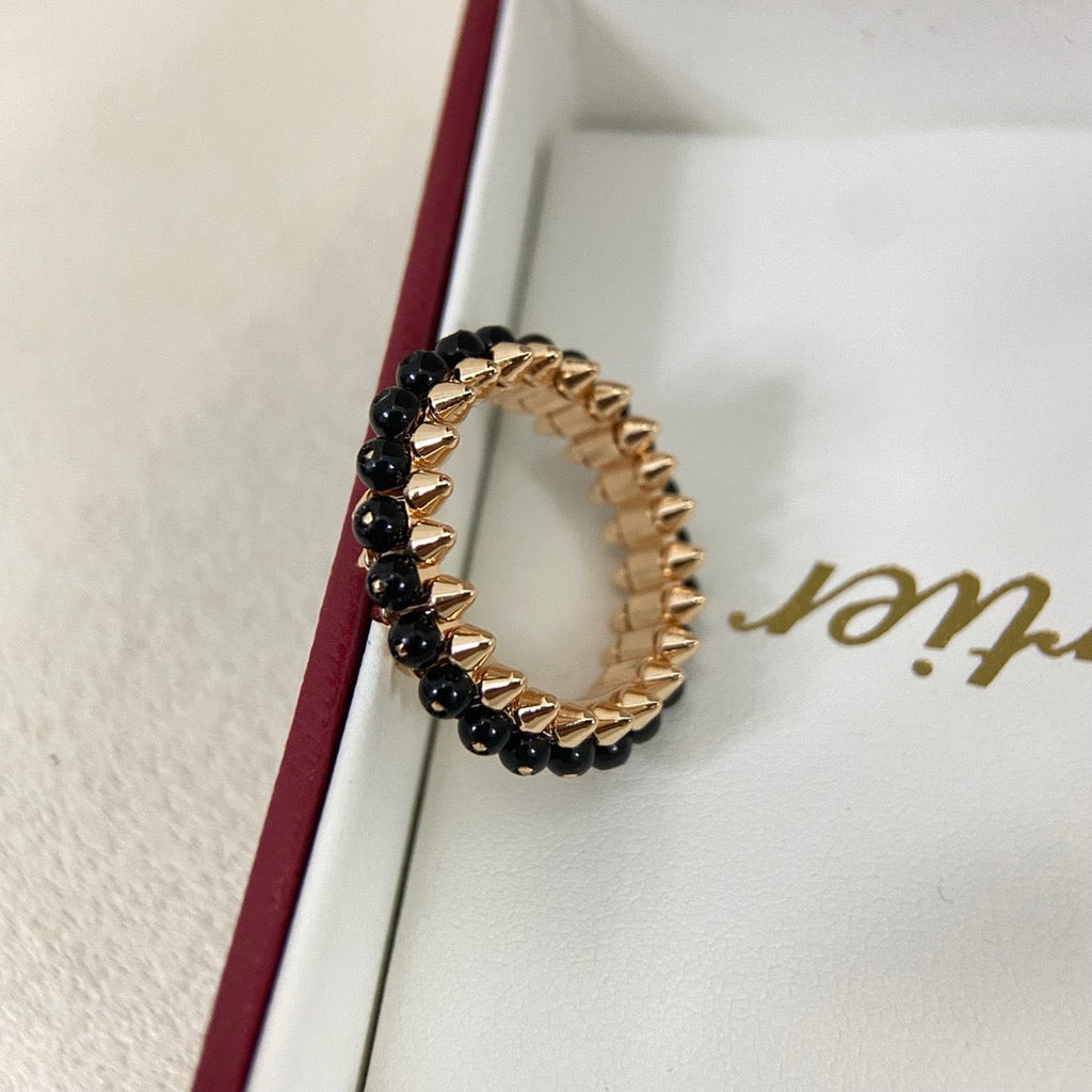 [Luxe Jewelry]CLASH 7.9MM AGATE CHALCEDONY RING
