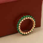 [Luxe Jewelry]CLASH 7.9MM AGATE CHALCEDONY RING