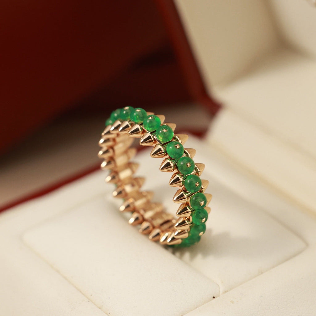 [Luxe Jewelry]CLASH 7.9MM AGATE CHALCEDONY RING
