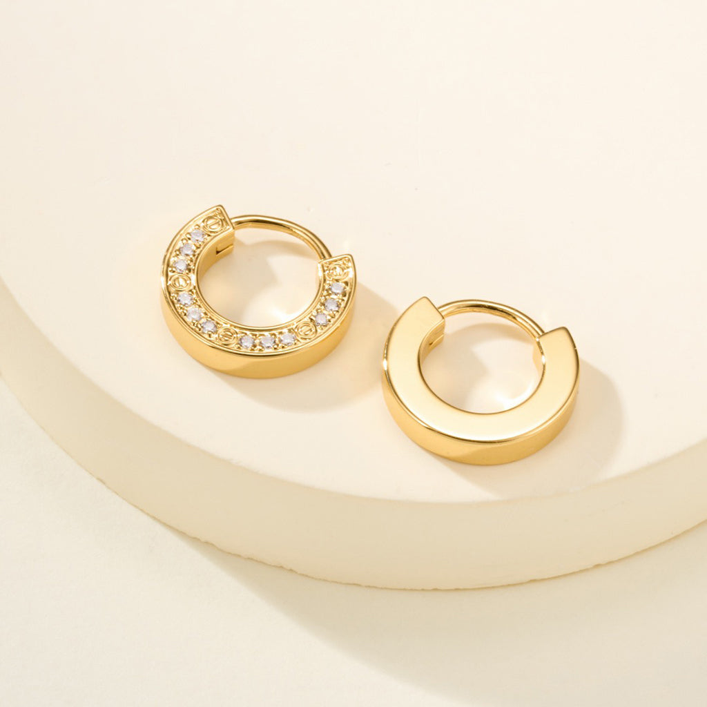 [Luxe Jewelry]LOVE DIAMOND EARRINGS