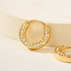 [Luxe Jewelry]LOVE DIAMOND EARRINGS