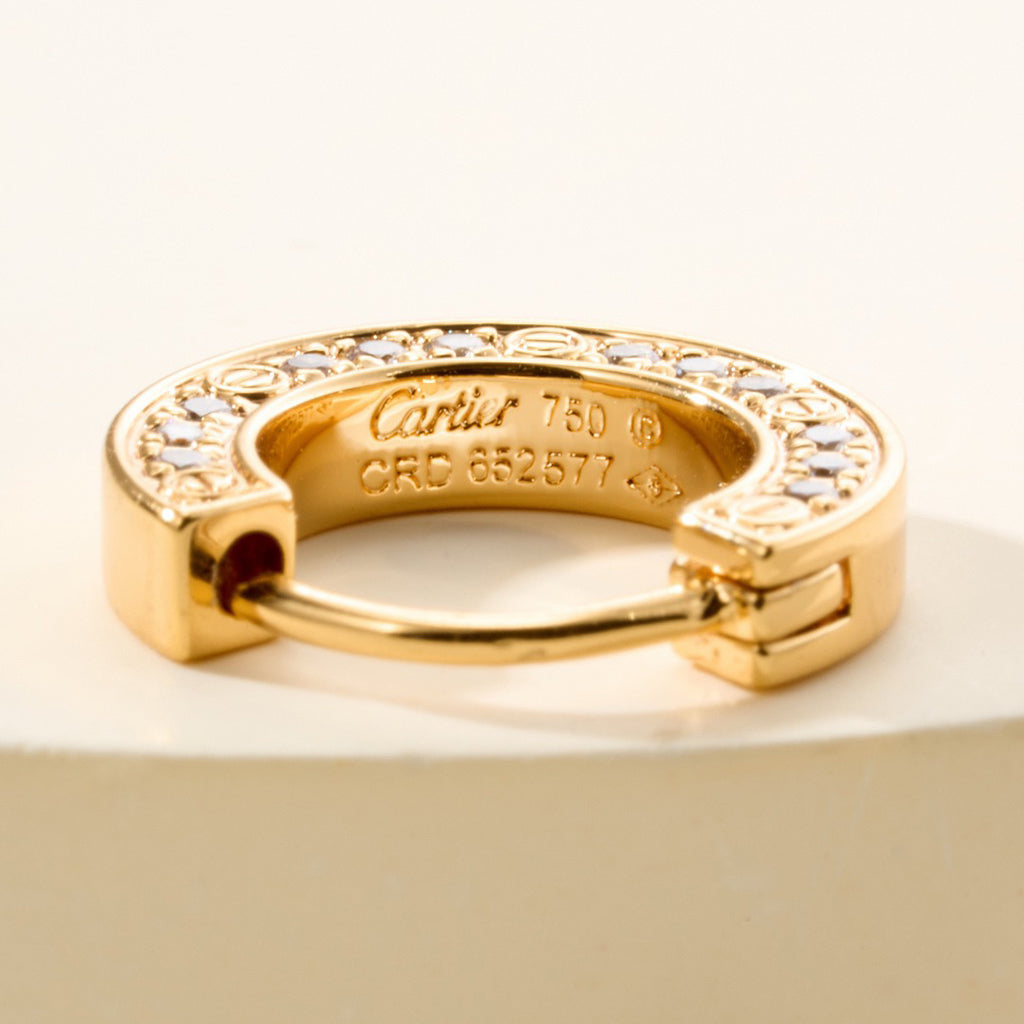 [Luxe Jewelry]LOVE DIAMOND EARRINGS