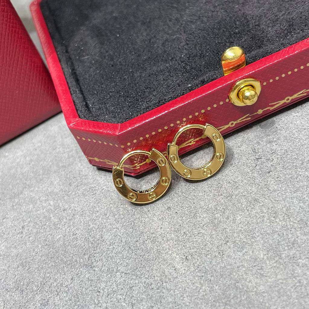 [Luxe Jewelry]LOVE MINI EARRINGS