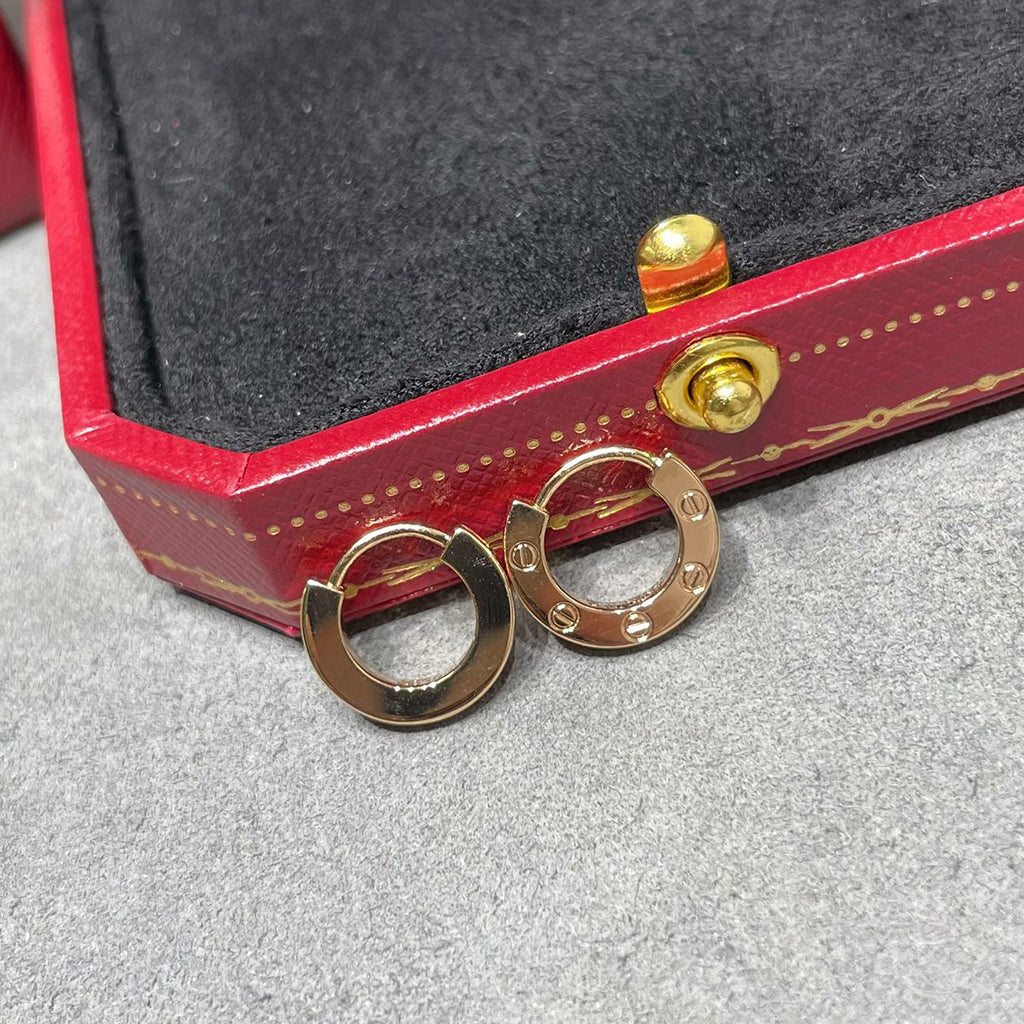 [Luxe Jewelry]LOVE MINI EARRINGS