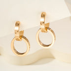 [Luxe Jewelry]LOVE 3.3MM DANGLE EARRINGS