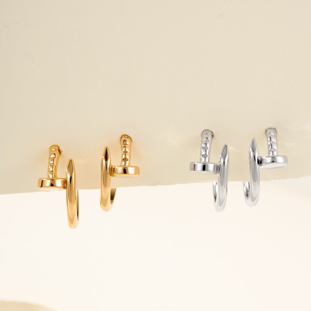 [Luxe Jewelry]JUSTE NO DIAMOND MINI EARRINGS