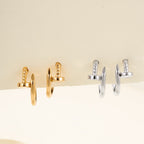 [Luxe Jewelry]JUSTE NO DIAMOND MINI EARRINGS