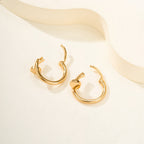 [Luxe Jewelry]JUSTE NO DIAMOND MINI EARRINGS