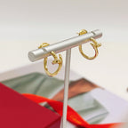 [Luxe Jewelry]JUSTE NO DIAMOND MINI EARRINGS
