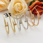 [Luxe Jewelry]JUSTE FULL DIAMOND LARGE EARRINGS