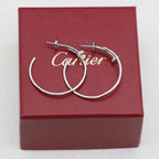 [Luxe Jewelry]JUSTE HALF DIAMOND LARGE EARRINGS