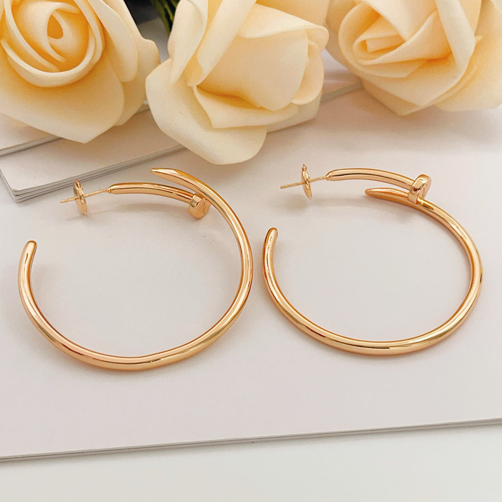 [Luxe Jewelry]JUSTE NO DIAMOND LARGE EARRINGS