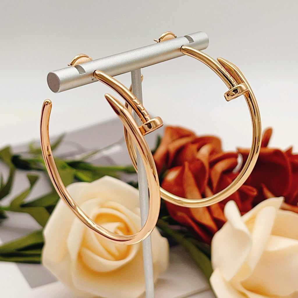 [Luxe Jewelry]JUSTE NO DIAMOND LARGE EARRINGS
