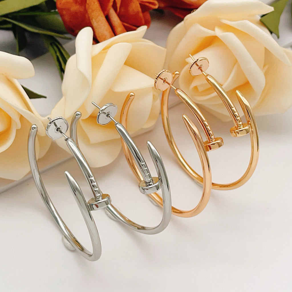 [Luxe Jewelry]JUSTE NO DIAMOND LARGE EARRINGS
