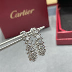 [Luxe Jewelry]CLASH FULL DIAMOND MEDIUM EARRINGS