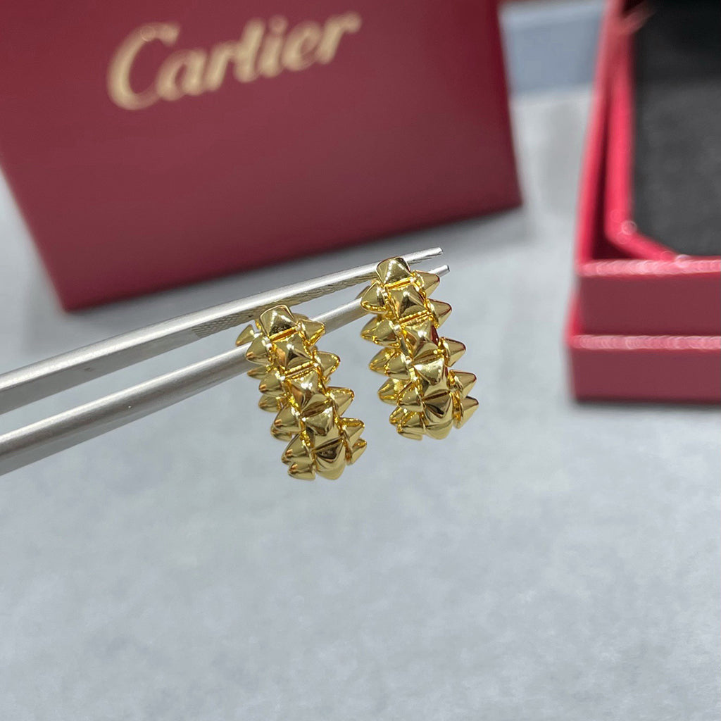 [Luxe Jewelry]CLASH MINI HOOP EARRINGS