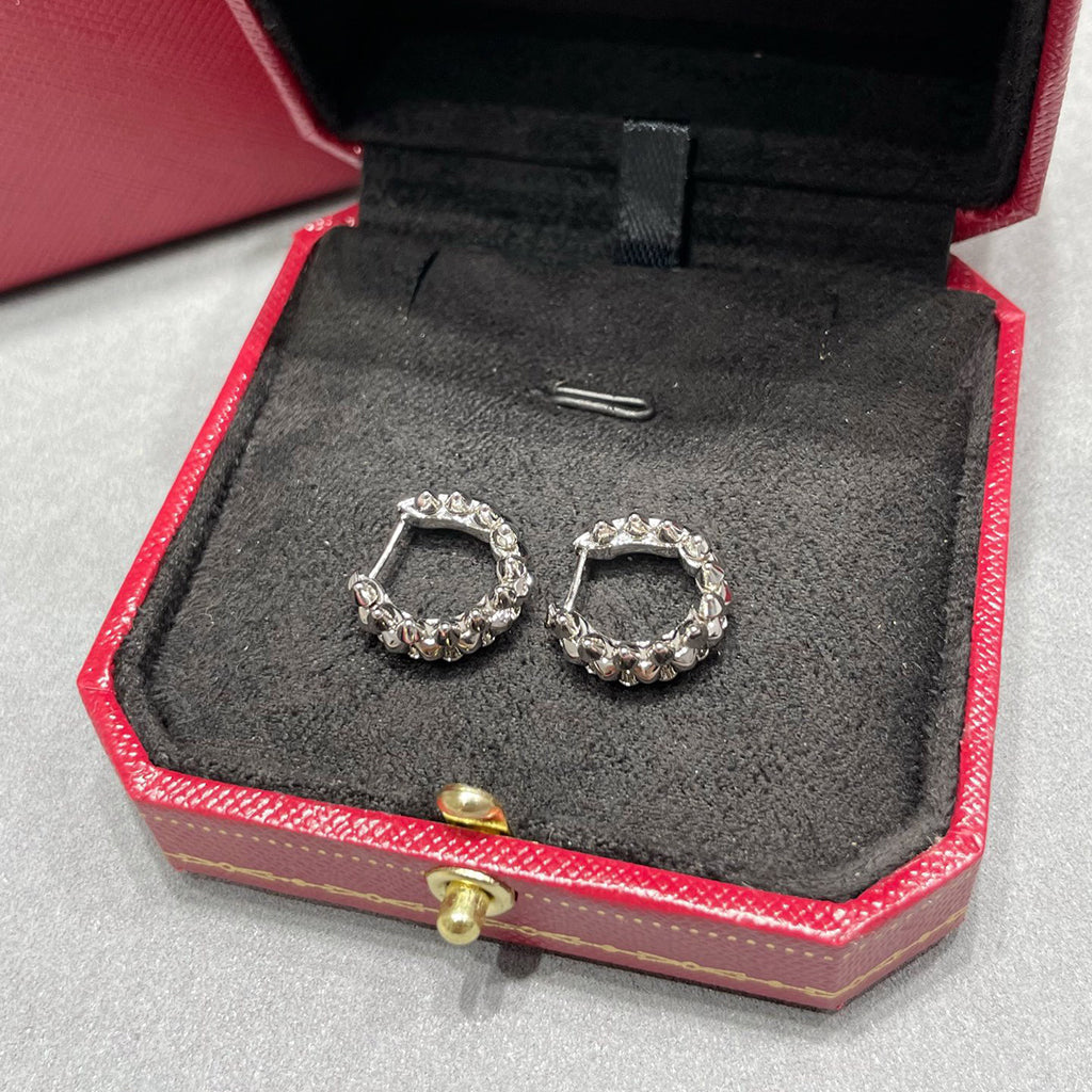 [Luxe Jewelry]CLASH MINI HOOP EARRINGS