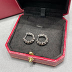 [Luxe Jewelry]CLASH MINI HOOP EARRINGS