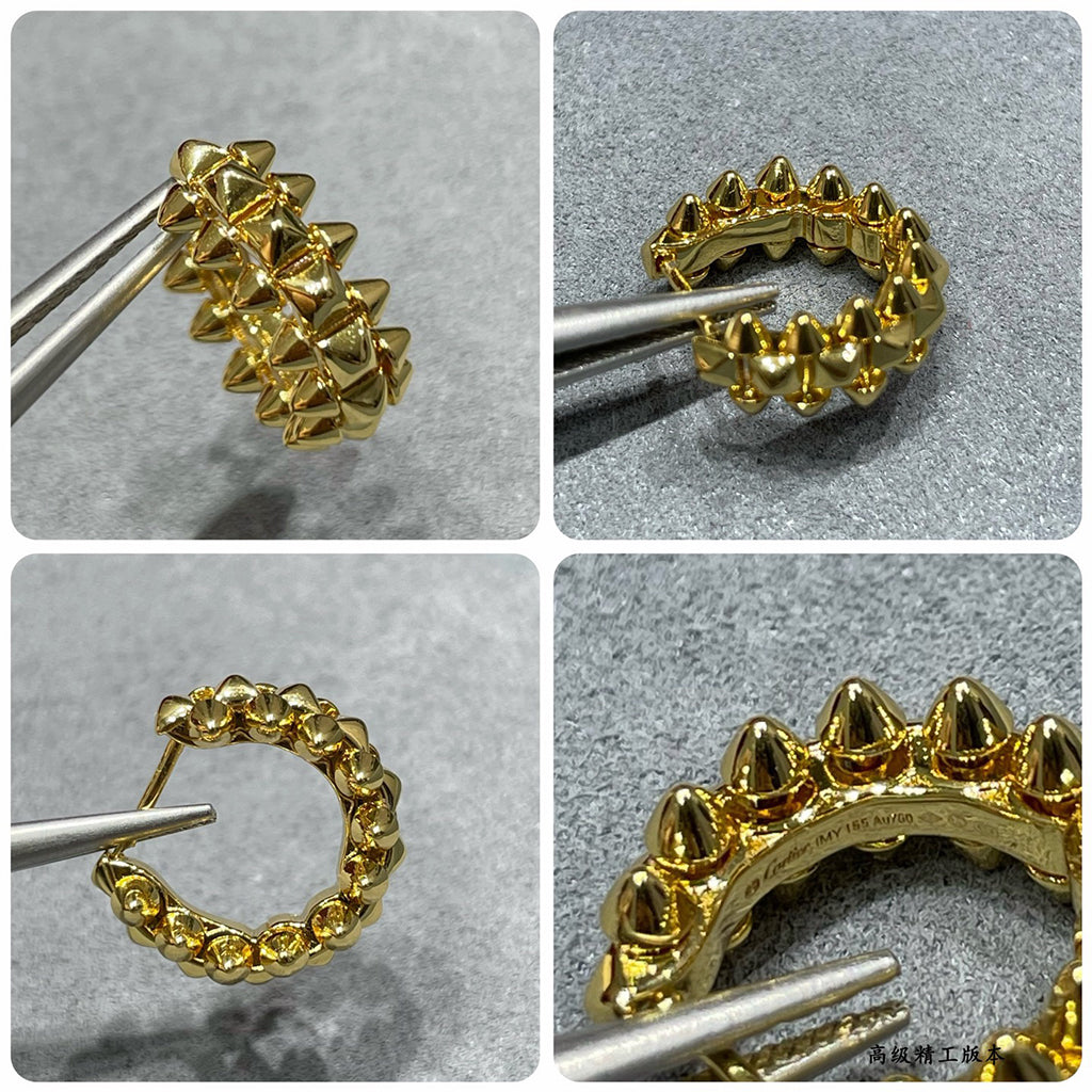 [Luxe Jewelry]CLASH MINI HOOP EARRINGS