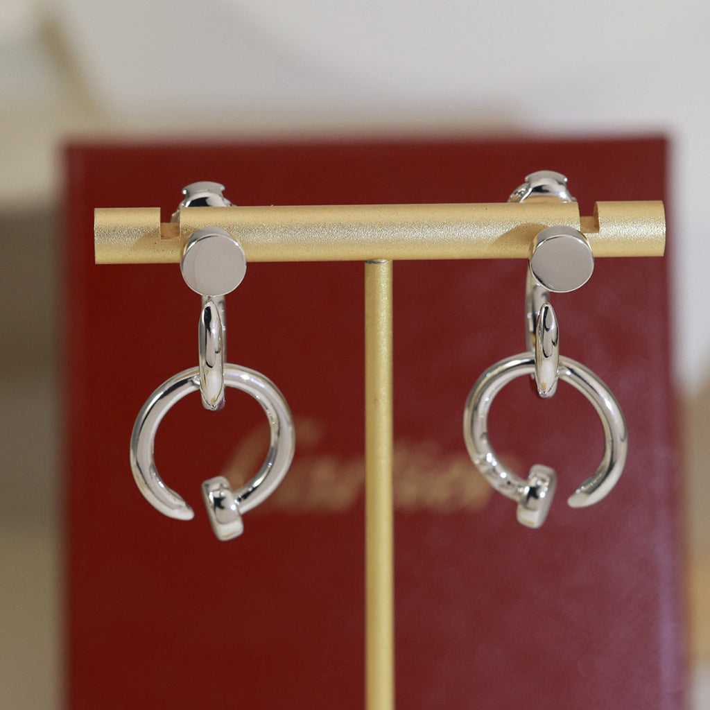 [Luxe Jewelry]JUSTE NO DIAMOND DOUBLE EARRINGS