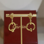 [Luxe Jewelry]JUSTE NO DIAMOND DOUBLE EARRINGS