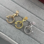 [Luxe Jewelry]JUSTE NO DIAMOND DOUBLE EARRINGS