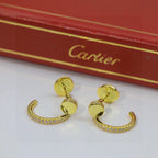 [Luxe Jewelry]JUSTE FULL DIAMOND DOUBLE EARRINGS