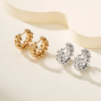 [Luxe Jewelry]CLASH MINI HOOP EARRINGS