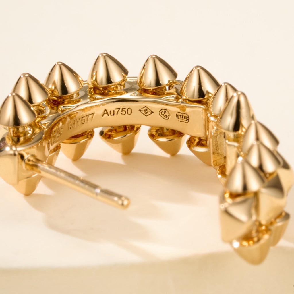 [Luxe Jewelry]CLASH MINI HOOP EARRINGS