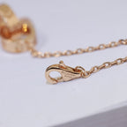 [Luxe Jewelry]LOVE DOUBLE RING NECKLACE