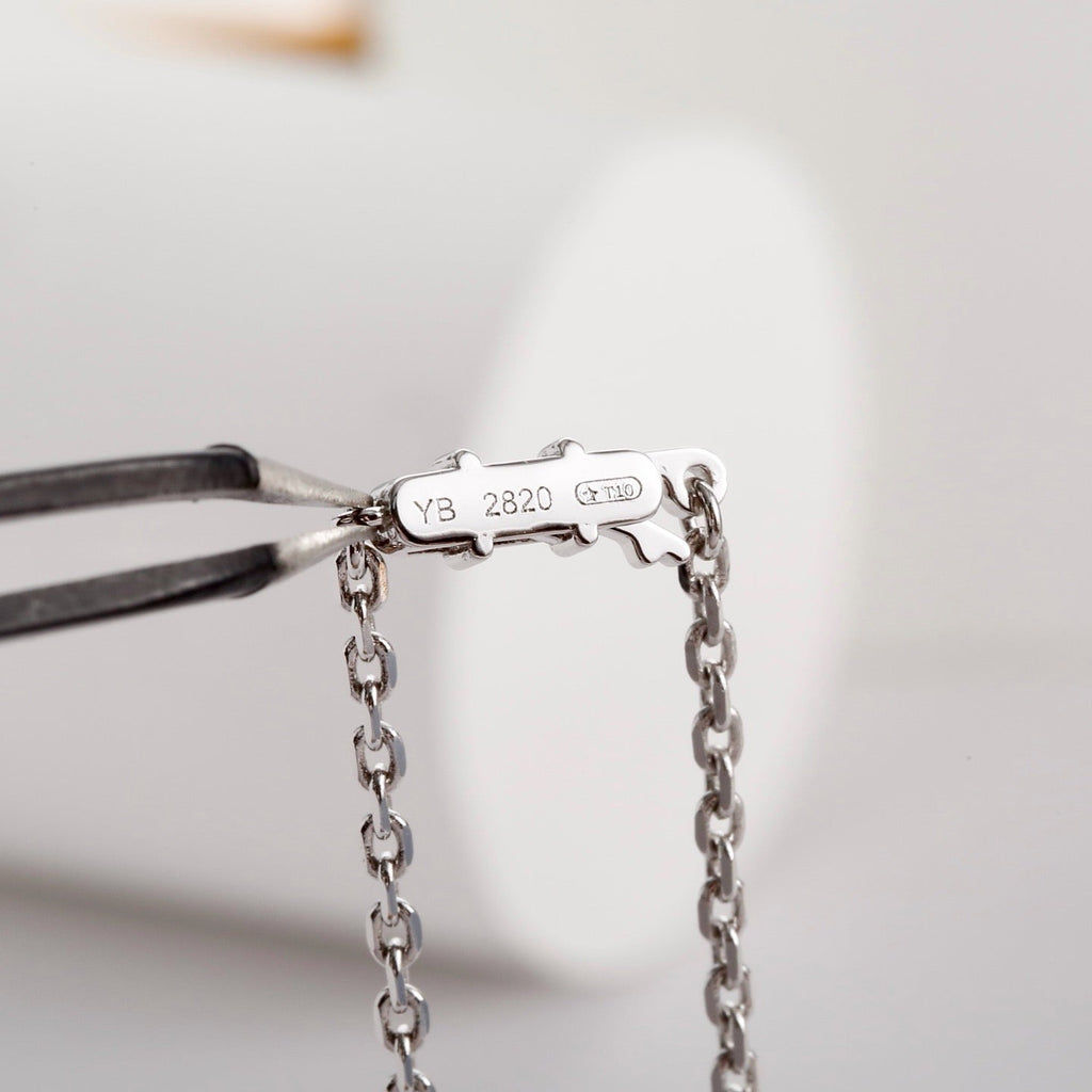 [Luxe Jewelry]LOVE NECKLACE 16MM  FULL DIAMOND
