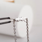 [Luxe Jewelry]LOVE NECKLACE 16MM  FULL DIAMOND