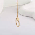 [Luxe Jewelry]JUSTE NECKLACE FULL DIAMOND