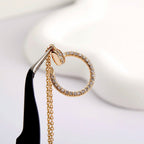 [Luxe Jewelry]JUSTE NECKLACE FULL DIAMOND
