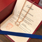 [Luxe Jewelry]JUSTE NECKLACE FULL DIAMONDS