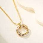 [Luxe Jewelry]TRINITY LARGE NECKLACE