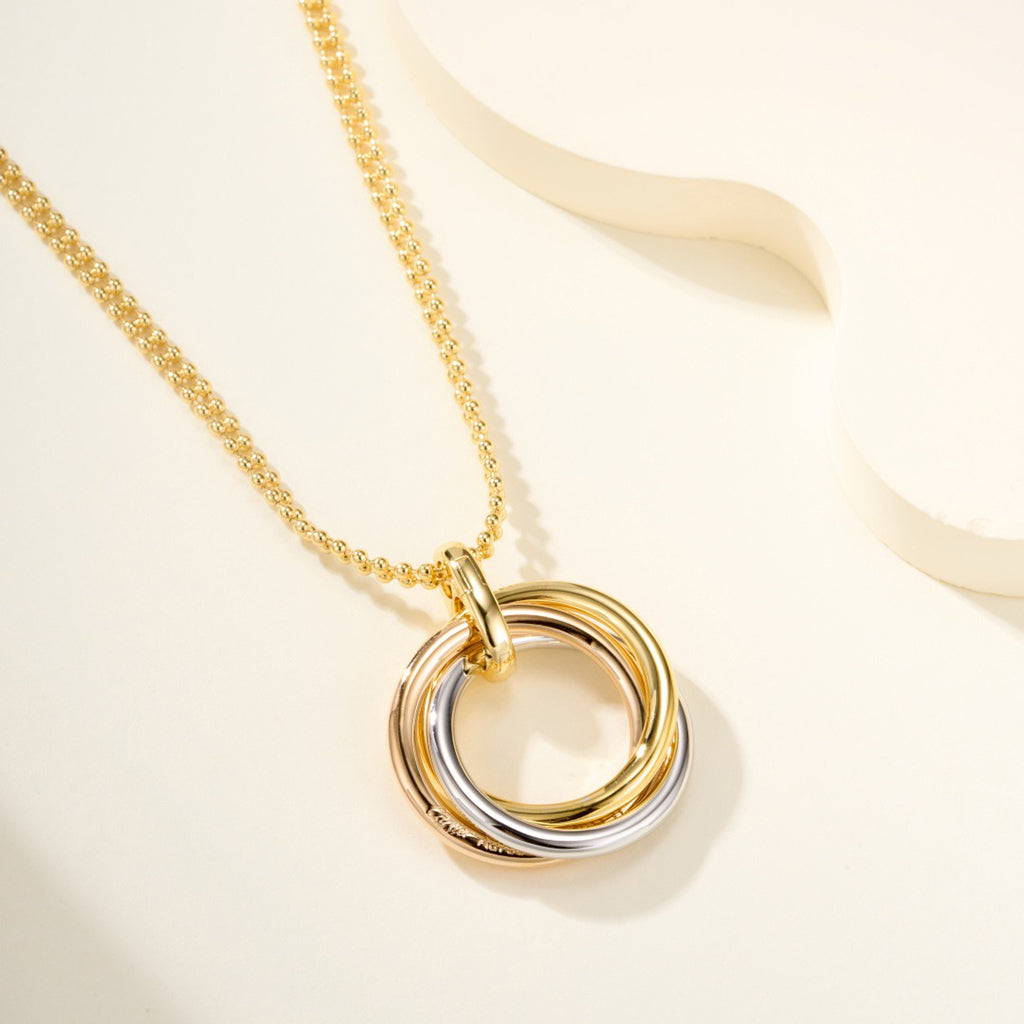 [Luxe Jewelry]TRINITY LARGE NECKLACE