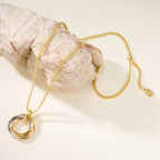 [Luxe Jewelry]TRINITY LARGE NECKLACE