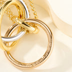 [Luxe Jewelry]TRINITY LARGE NECKLACE