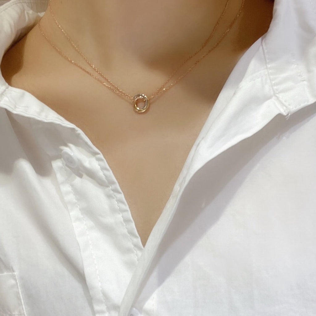 [Luxe Jewelry]TRINITY MINI NECKLACE