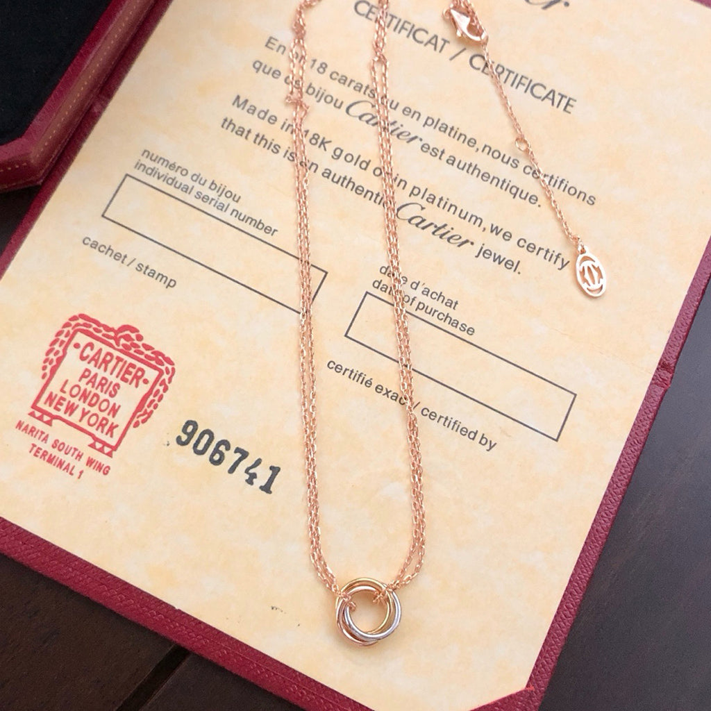 [Luxe Jewelry]TRINITY MINI NECKLACE