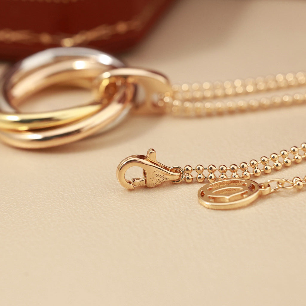 [Luxe Jewelry]TRINITY LARGE NECKLACE