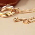 [Luxe Jewelry]TRINITY LARGE NECKLACE
