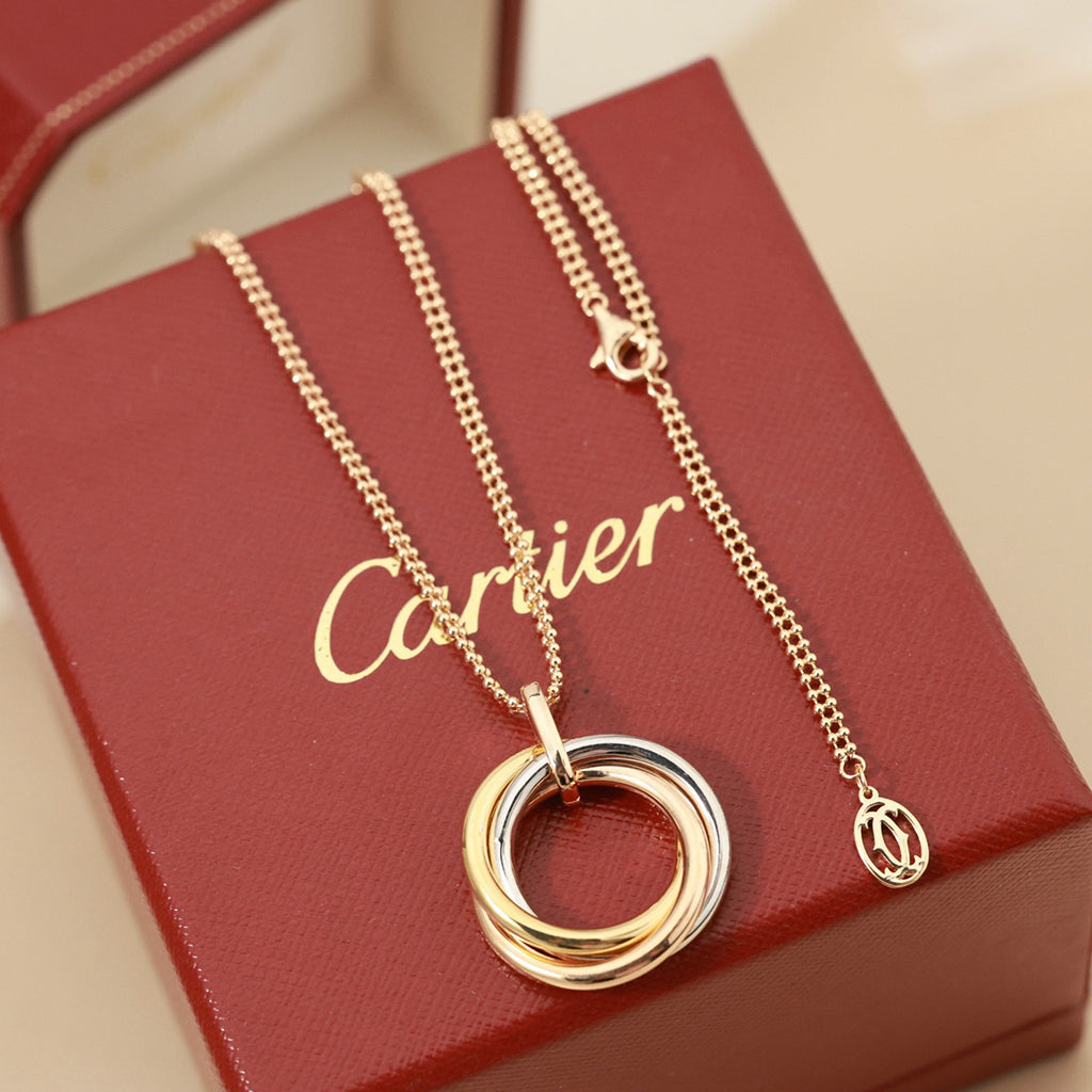 [Luxe Jewelry]TRINITY LARGE NECKLACE