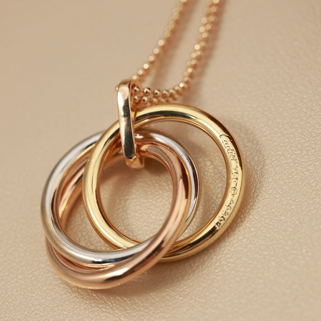 [Luxe Jewelry]TRINITY LARGE NECKLACE