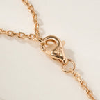 [Luxe Jewelry]TRINITY MEDIUM  DIAMONDS NECKLACE
