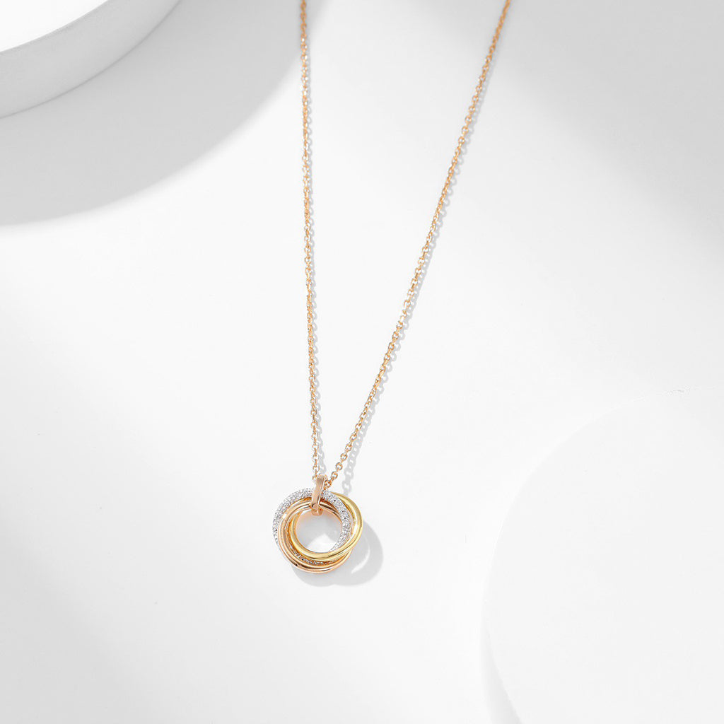 [Luxe Jewelry]TRINITY SMALL NECKLACE