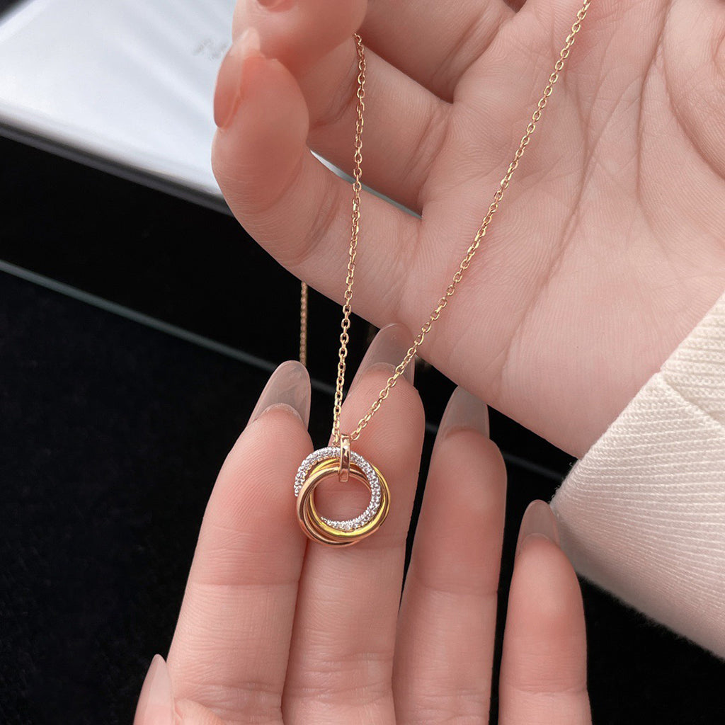 [Luxe Jewelry]TRINITY SMALL NECKLACE